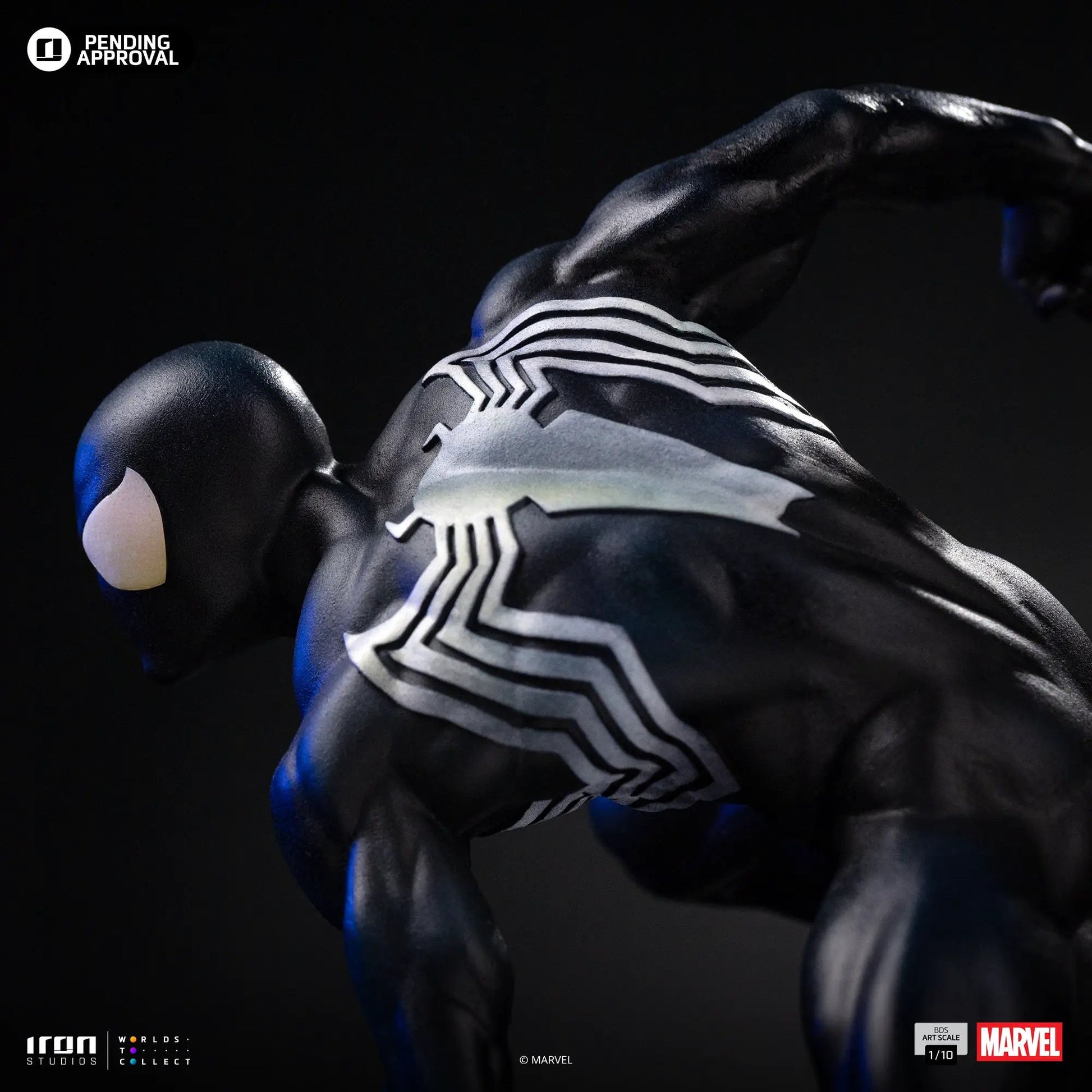 Pre-Order - Statue Spider-Man Black - Marvel Comics - BDS Art Scale 1/10 - Iron Studios