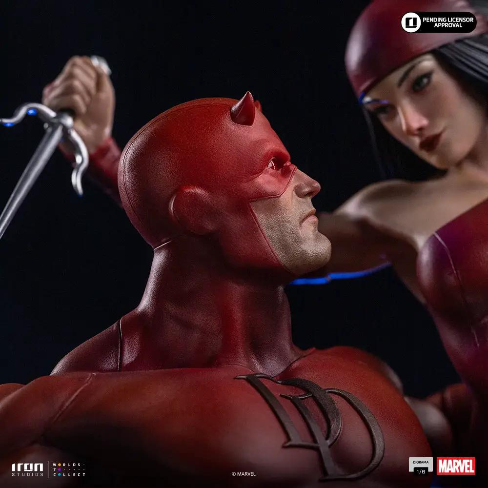 Pre-Order - Statue Daredevil and Elektra - Marvel Comics - Diorama 1/6 - Iron Studios