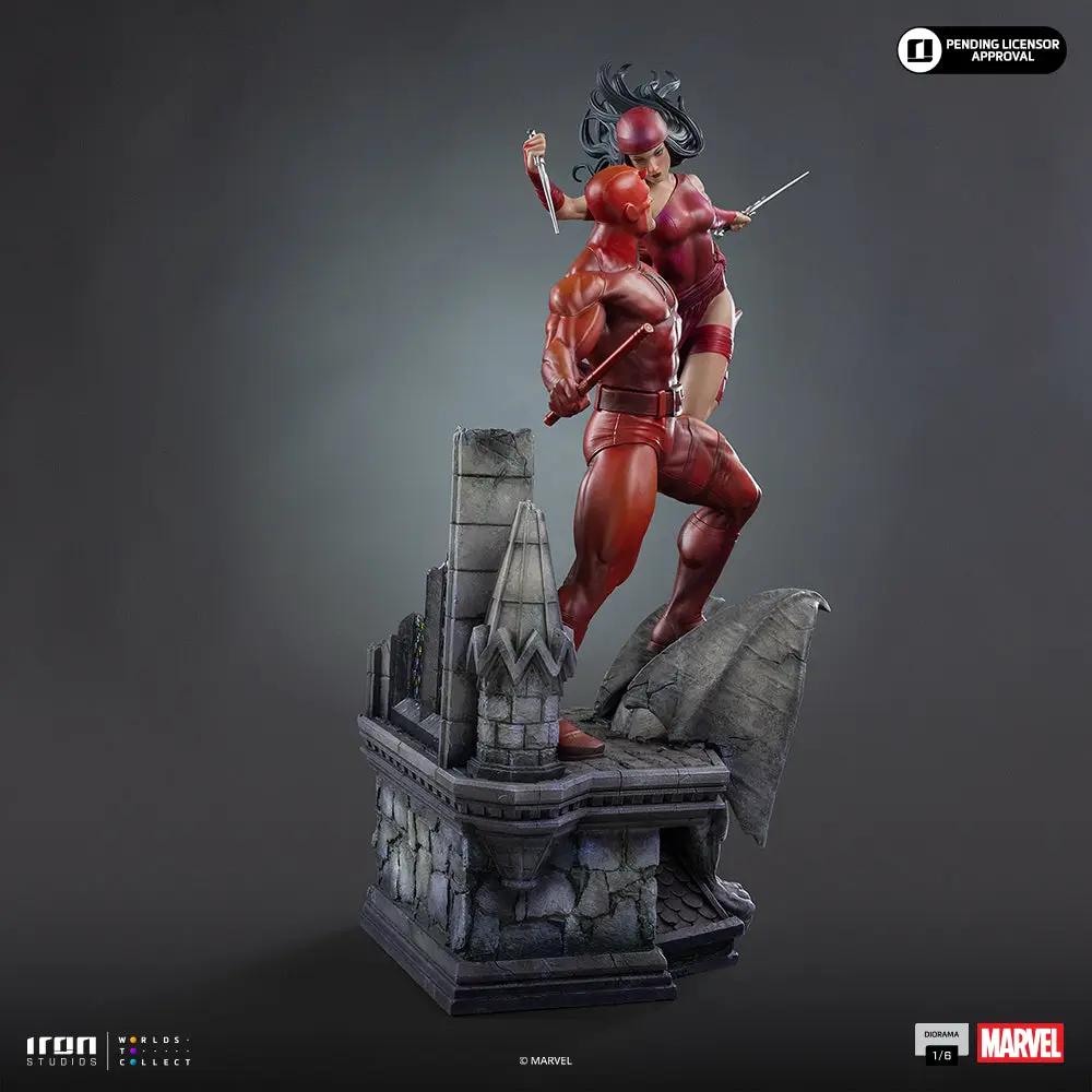 Pre-Order - Statue Daredevil and Elektra - Marvel Comics - Diorama 1/6 - Iron Studios