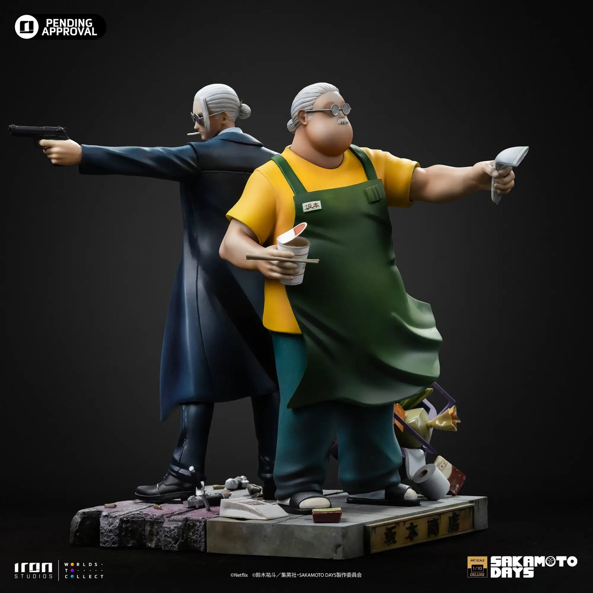 Pre-Order -  Statue Taro Sakamoto Deluxe - Sakamoto Days - Art Scale 1/10 - Iron Studios