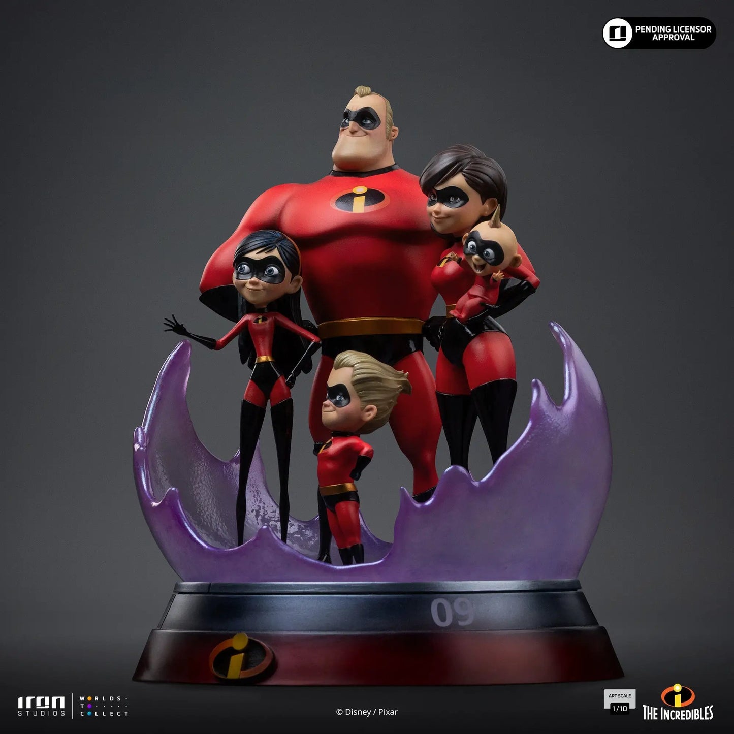 Pre-Order - Statue The Incredibles Diorama - The Incredibles - Art Scale 1/10 - Iron Studios