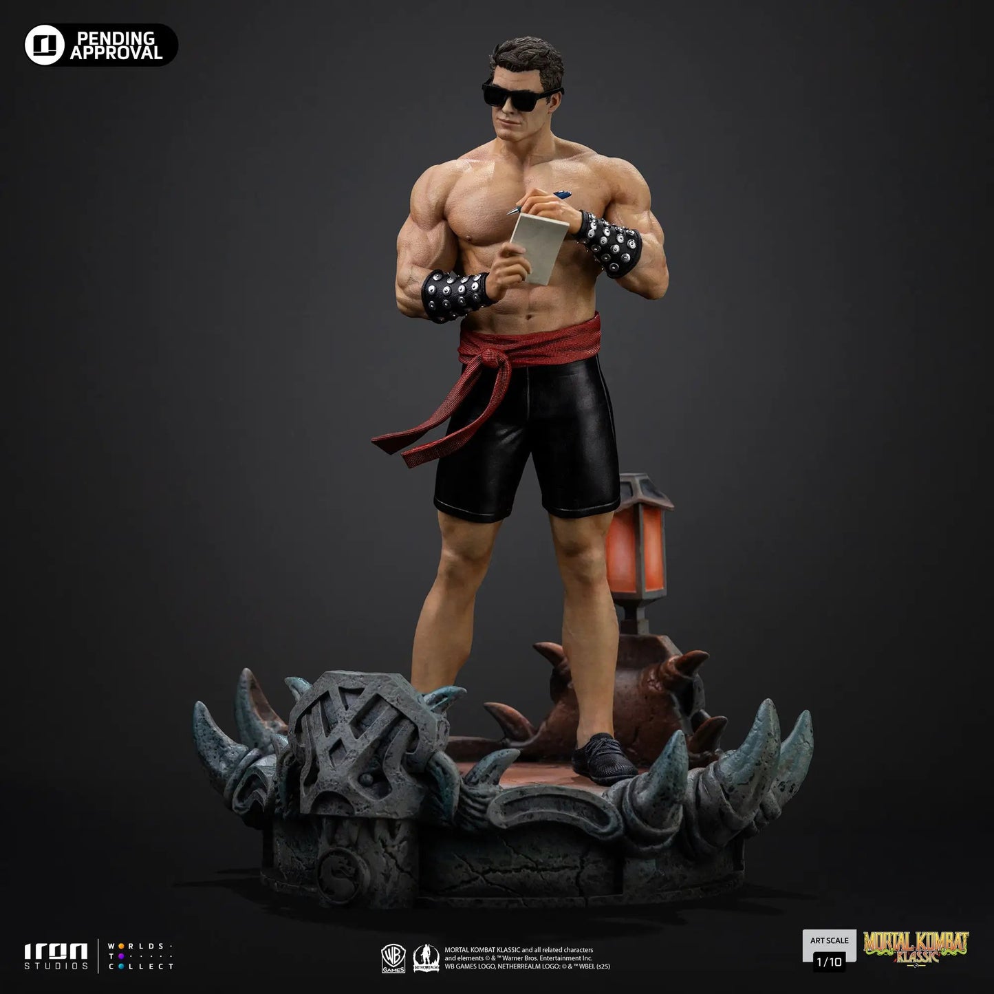 Pre-Order - Statue Johnny Cage - Mortal Kombat - Art Scale 1/10 - Iron Studios