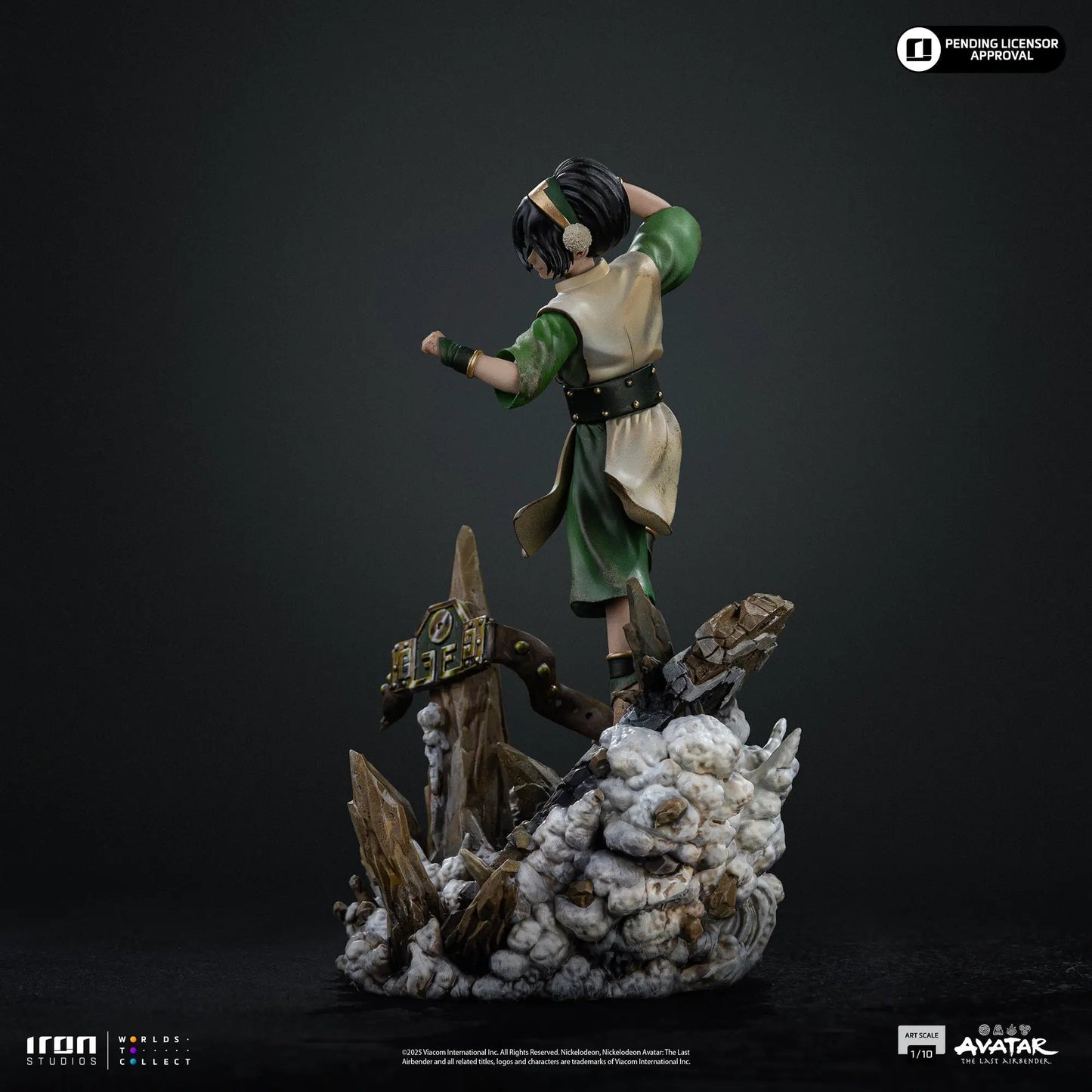 Pre-Order - Statue Toph Beifong - Avatar: The Last Airbender - Art Scale 1/10 - Iron Studios