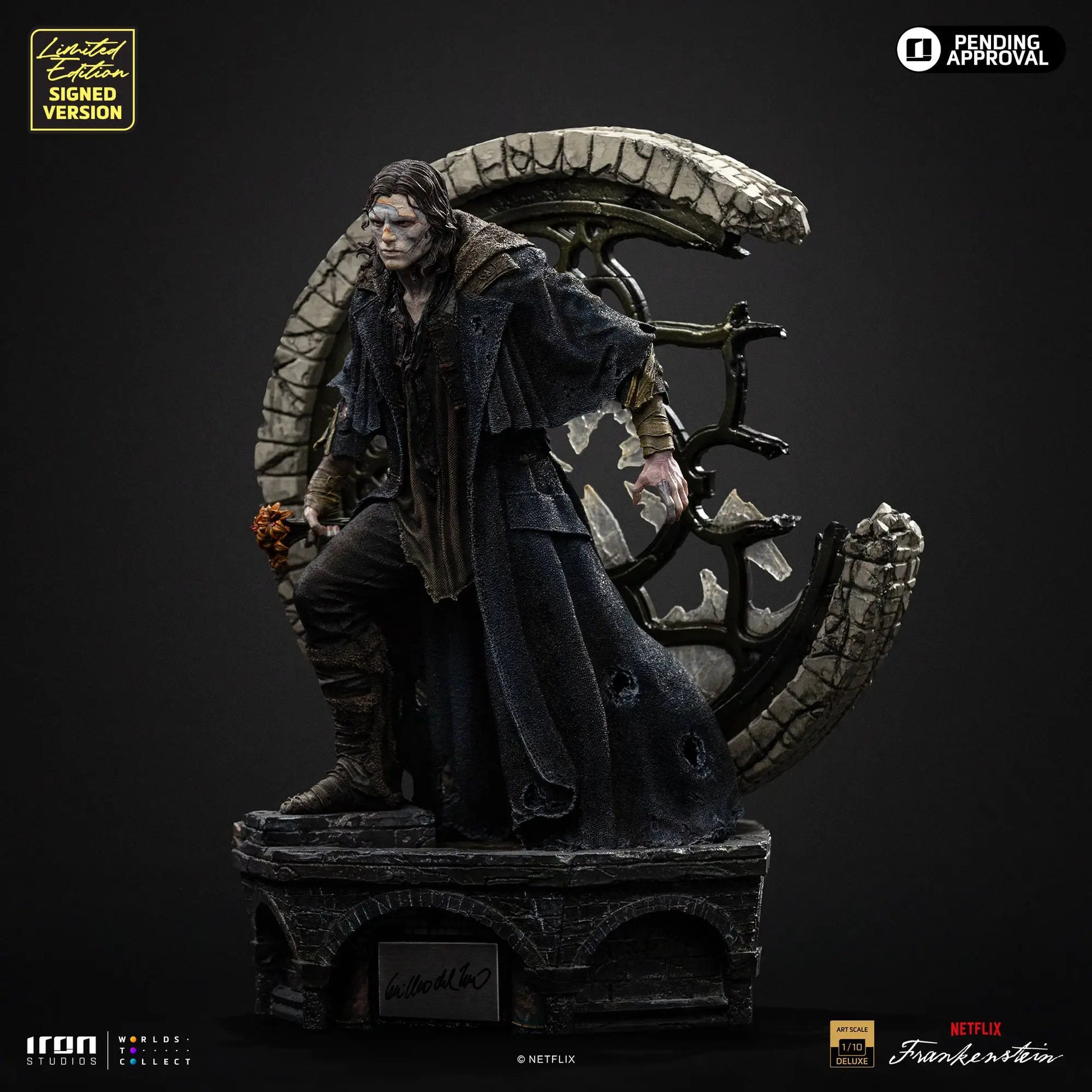 Pre-Order - Frankenstein's Monster - Guillermo Del Toro's Frankenstein (Signed ver.) - Deluxe Art Scale 1/10 - Iron Studios