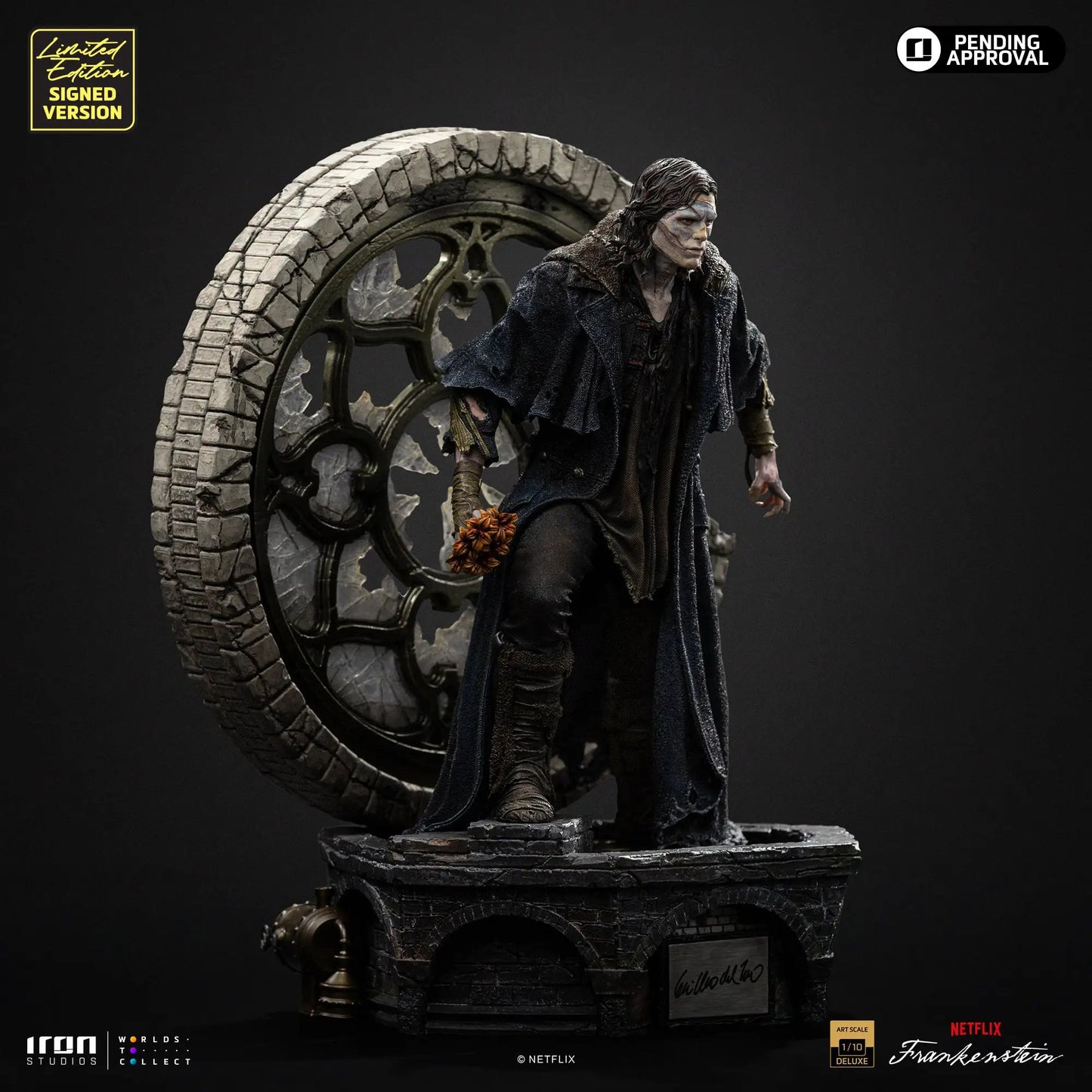 Pre-Order - Frankenstein's Monster - Guillermo Del Toro's Frankenstein (Signed ver.) - Deluxe Art Scale 1/10 - Iron Studios