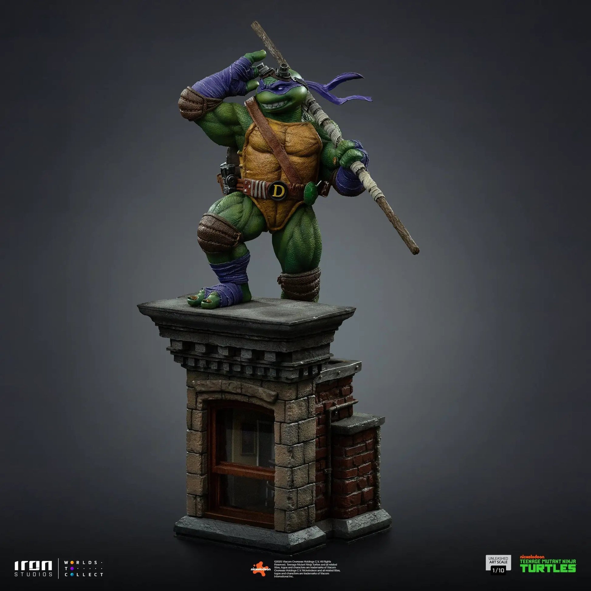 Pre-Order - Statue Donatello Unleashed - Teenage Mutant Ninja Turtles - Art Scale 1/10 - Iron Studios