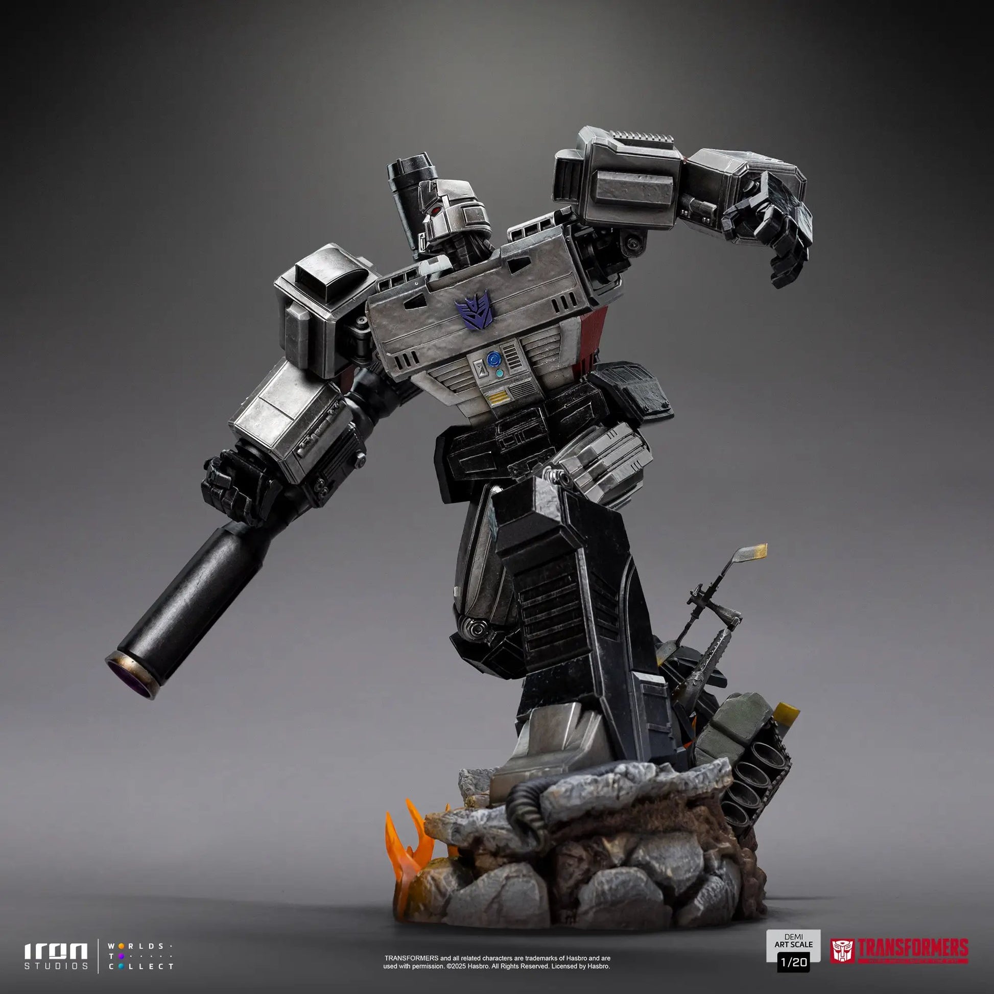Pre-Order - Statue Megatron - Transformers - Demi Scale 1/20 - Iron Studios