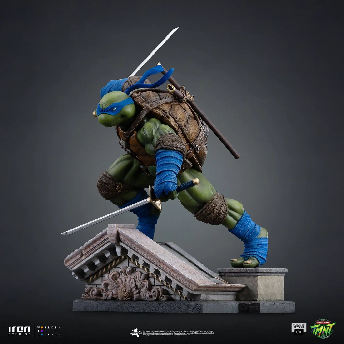 Pre-Order - Statue Leonardo Unleashed - Teenage Mutant Ninja Turtles - Art Scale 1/10 - Iron Studios