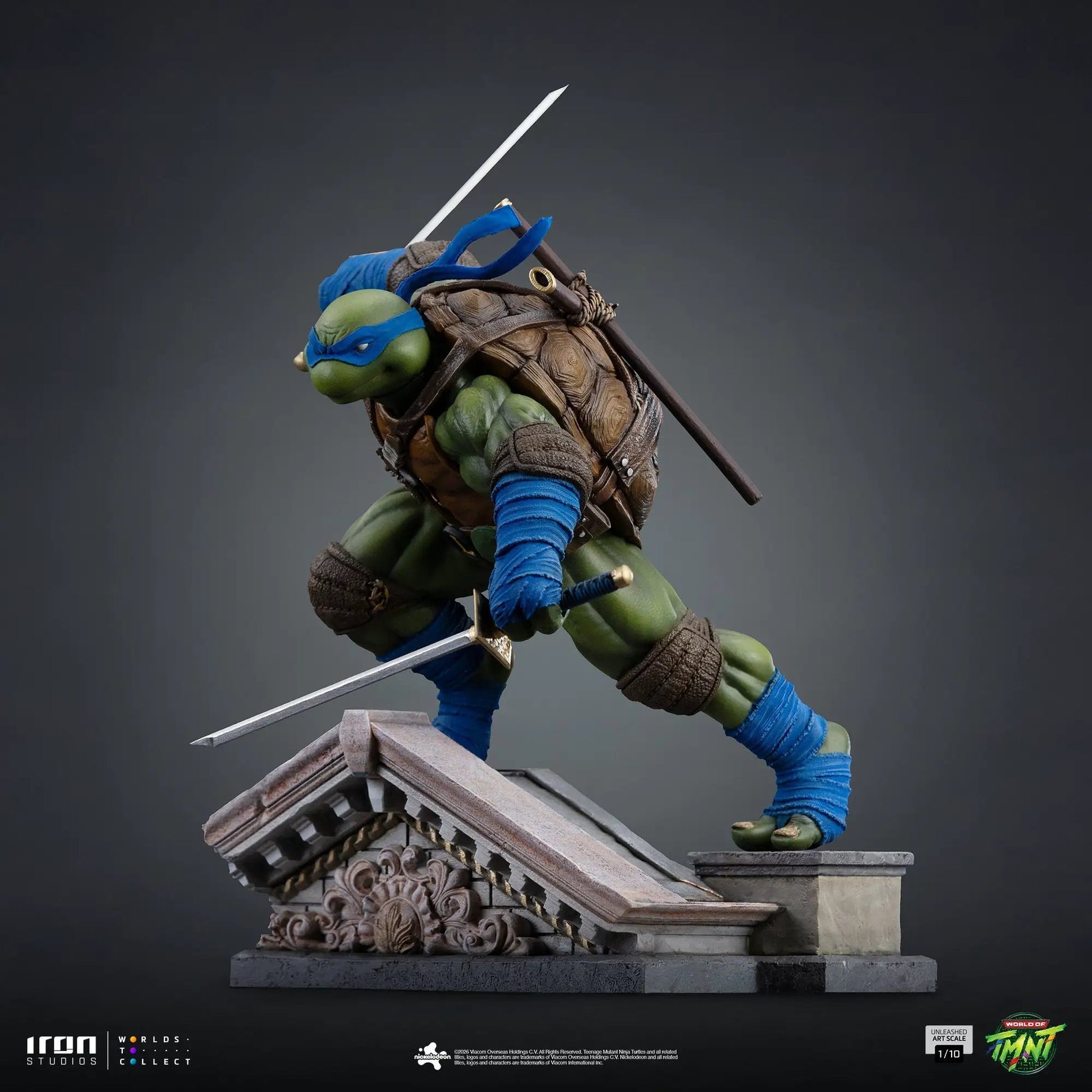 Pre-Order - Statue Leonardo Unleashed - Teenage Mutant Ninja Turtles - Art Scale 1/10 - Iron Studios