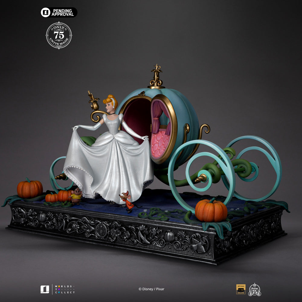 Pre-Order - Statue Cinderella Deluxe (75th Year Anniversary Version) - Disney Classics - Art Scale 1/10 - Iron Studios