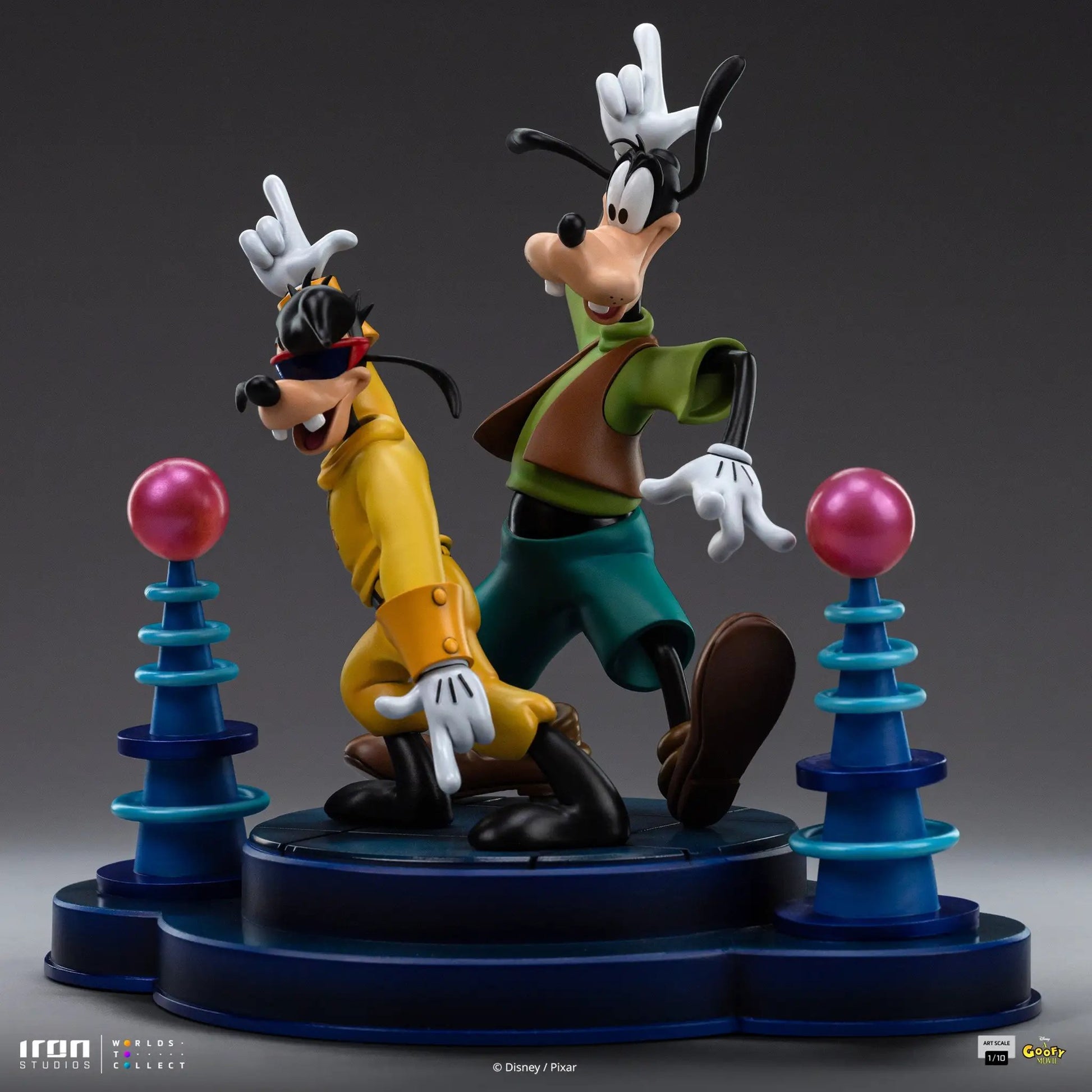 Statue Goofy and Max - A Goofy Movie - Art Scale 1/10 - Iron Studios
