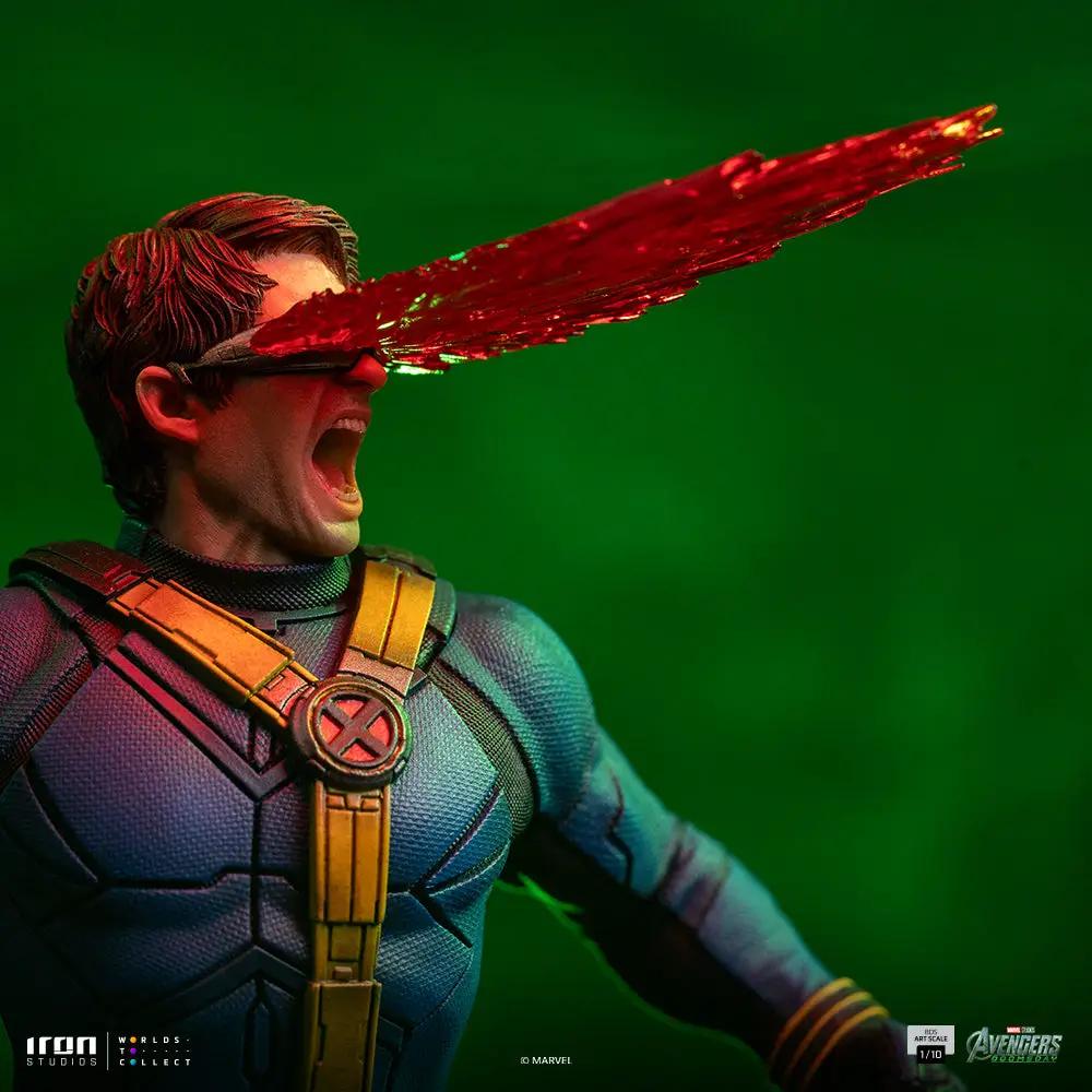 Statue Cyclops with red optic beam by Iron Studios, Avengers: Doomsday, BDS Art Scale 1/10