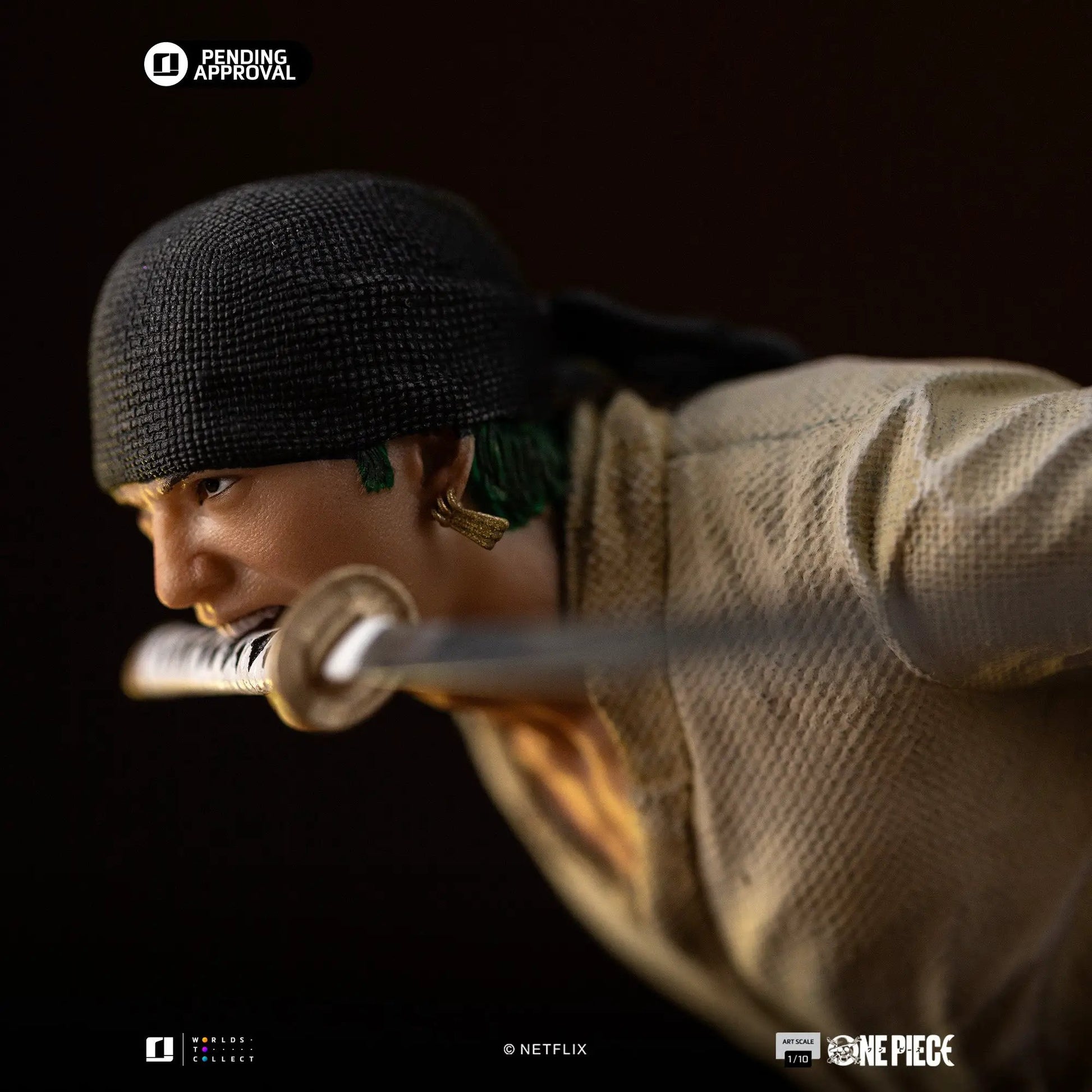 Pre-Order - Statue Roronoa Zoro - One Piece - Art Scale 1/10 - Iron Studios