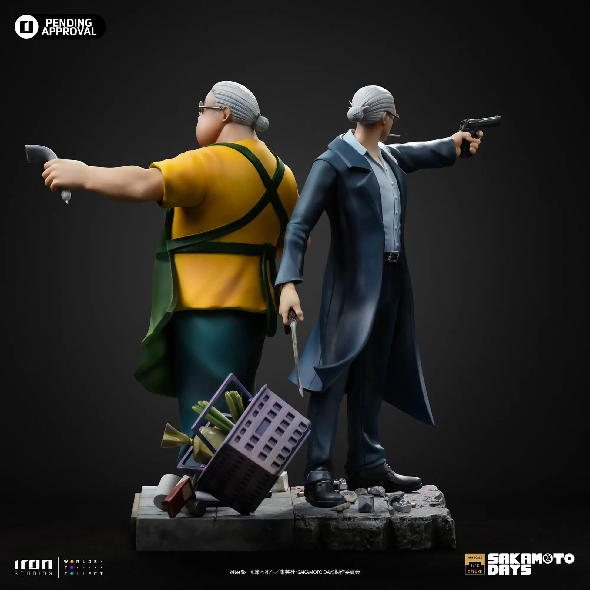 Pre-Order -  Statue Taro Sakamoto Deluxe - Sakamoto Days - Art Scale 1/10 - Iron Studios