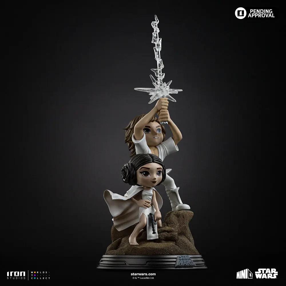 Pre-Order - Statue Luke and Leia - Star Wars - MiniCo - Iron Studios