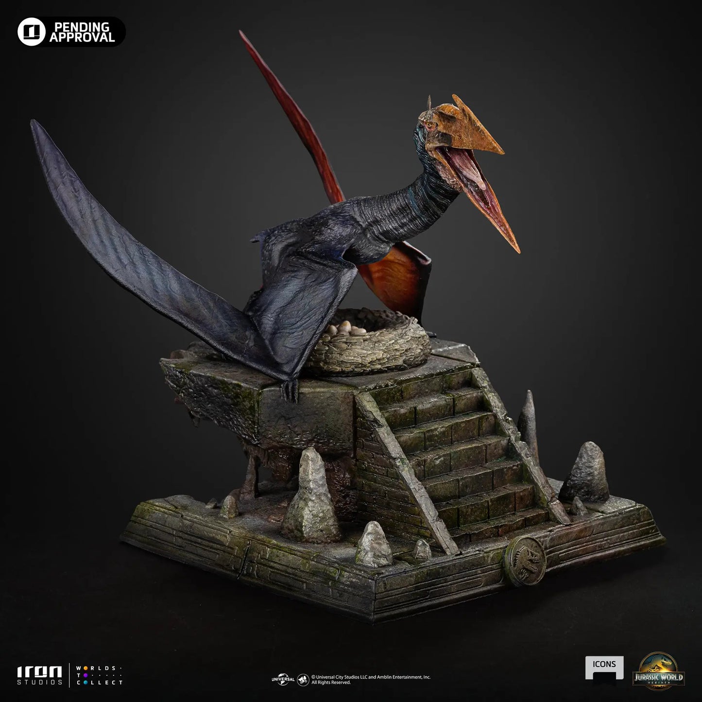 Pre-Order - Statue Quetzalcoatlus - Jurassic World: Rebirth - Icons - Iron Studios