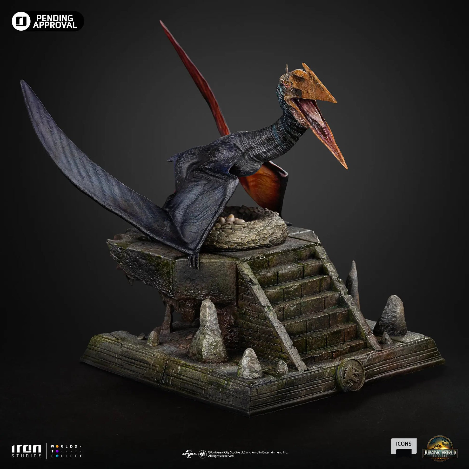 Pre-Order - Statue Quetzalcoatlus - Jurassic World: Rebirth - Icons - Iron Studios