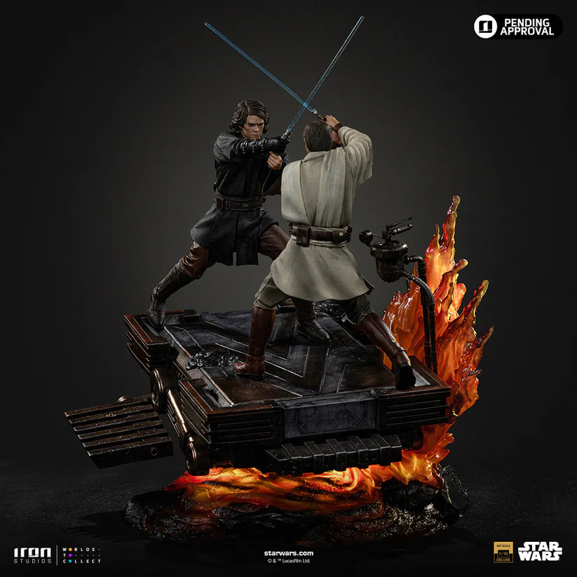 Statue Anakin Vs Obi-Wan (Revenge of the Sith 20th Years Anniversary) Star Wars  Art Scale 1/10