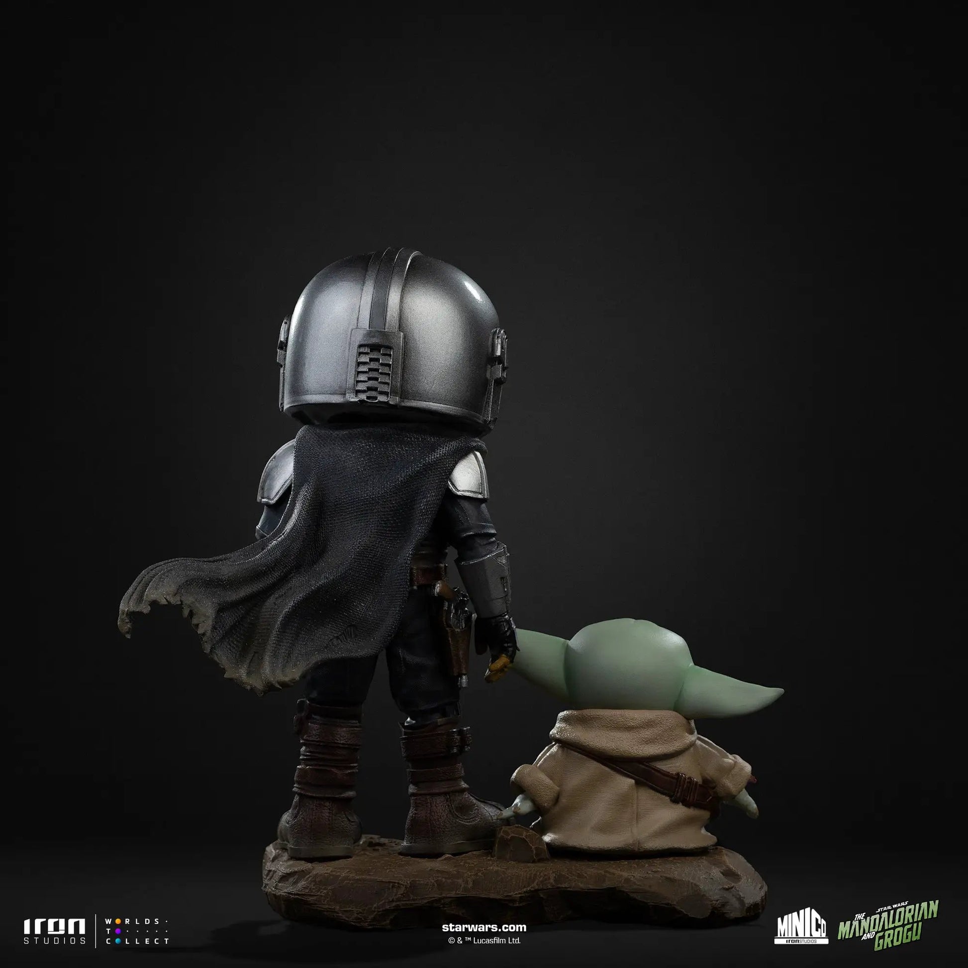 Pre-Order - Statue Mandalorian and Grogu - The Mandalorian - MiniCo - Iron Studios