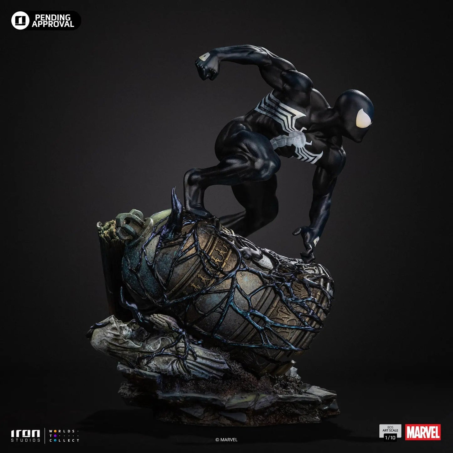 Pre-Order - Statue Spider-Man Black - Marvel Comics - BDS Art Scale 1/10 - Iron Studios