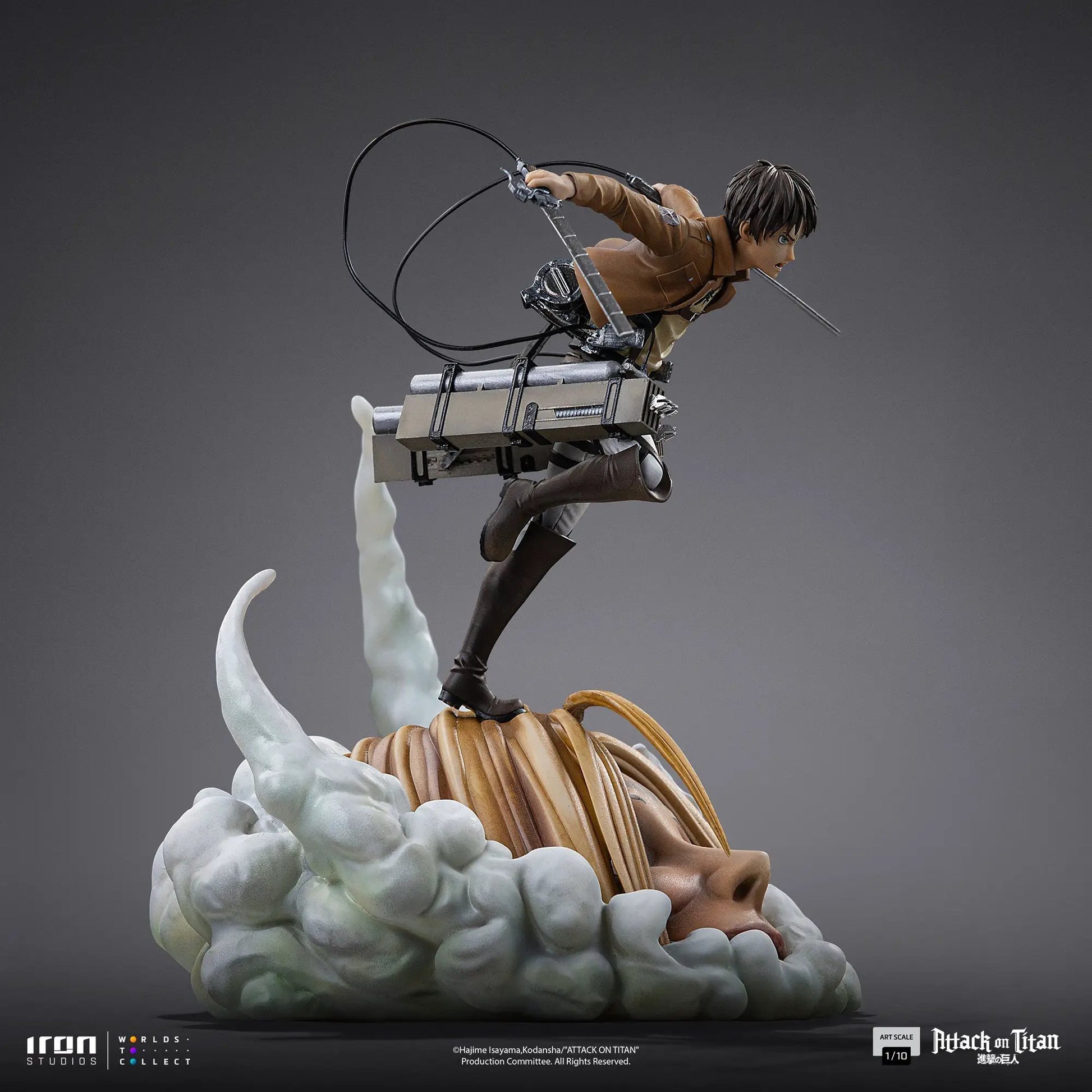 Pre-Order - Statue Eren Yeager - Attack on Titan - Art Scale 1/10 - Iron Studios