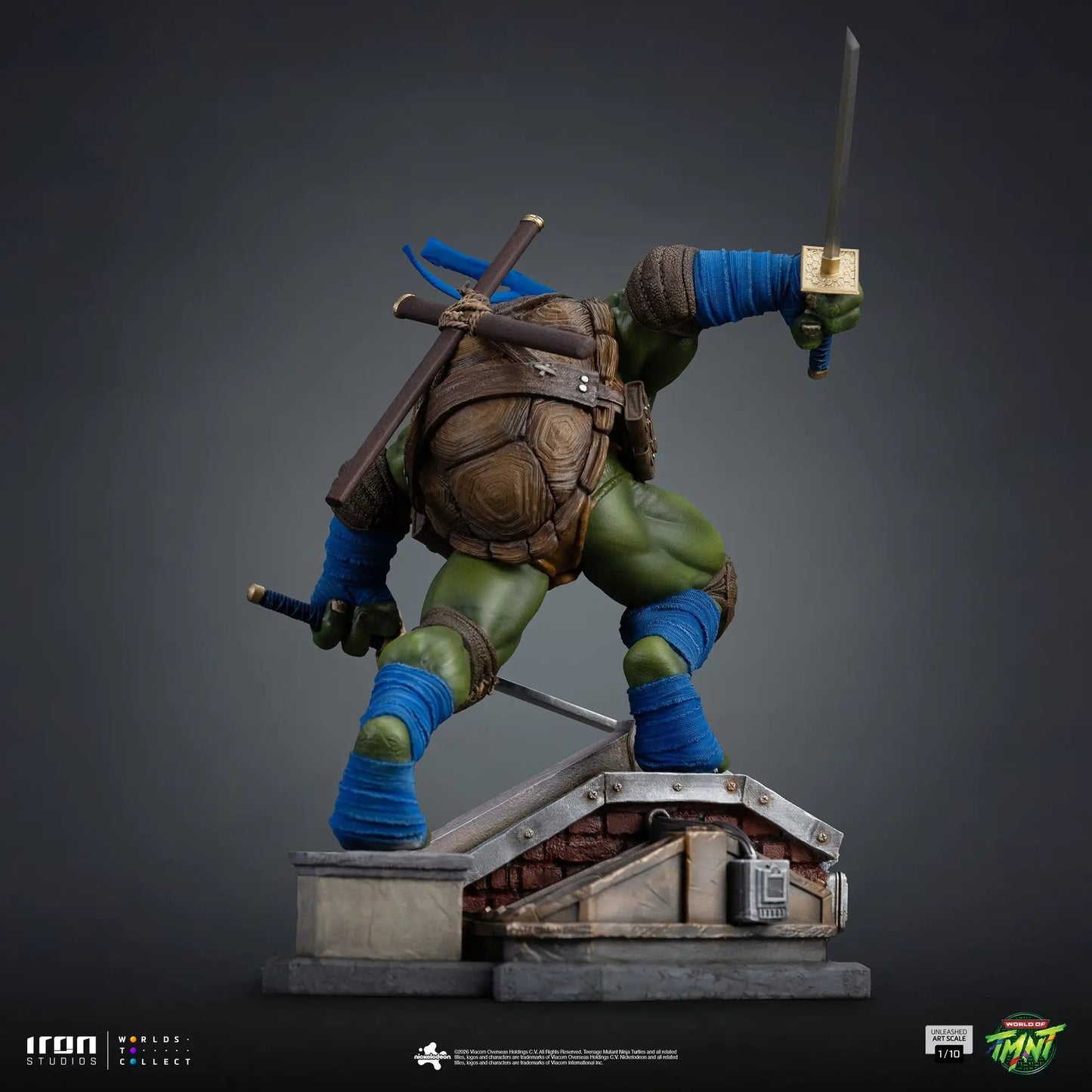 Pre-Order - Statue Leonardo Unleashed - Teenage Mutant Ninja Turtles - Art Scale 1/10 - Iron Studios