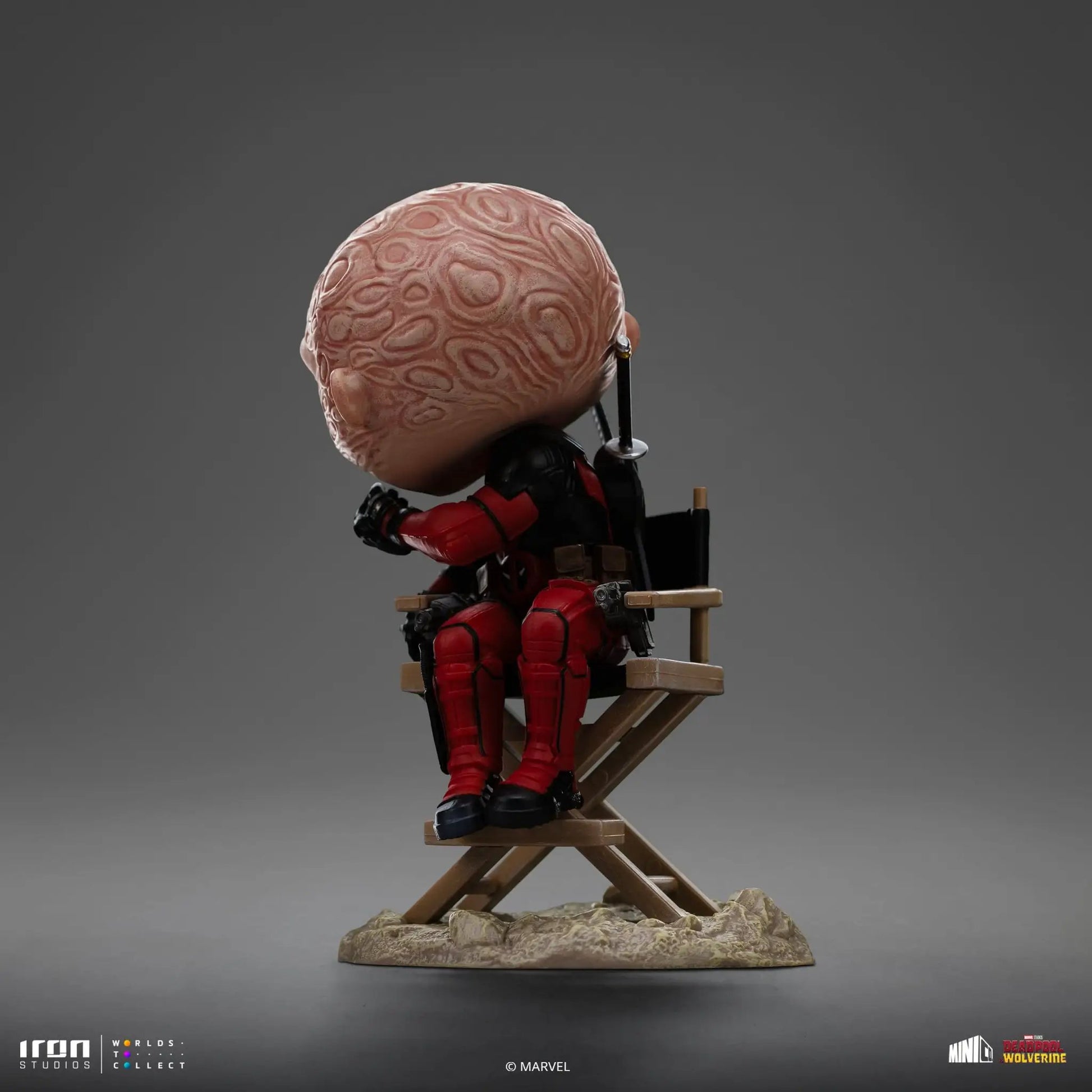 Statue Deadpool (Unmasked) - Deadpool & Wolverine - Minico - Iron Studios