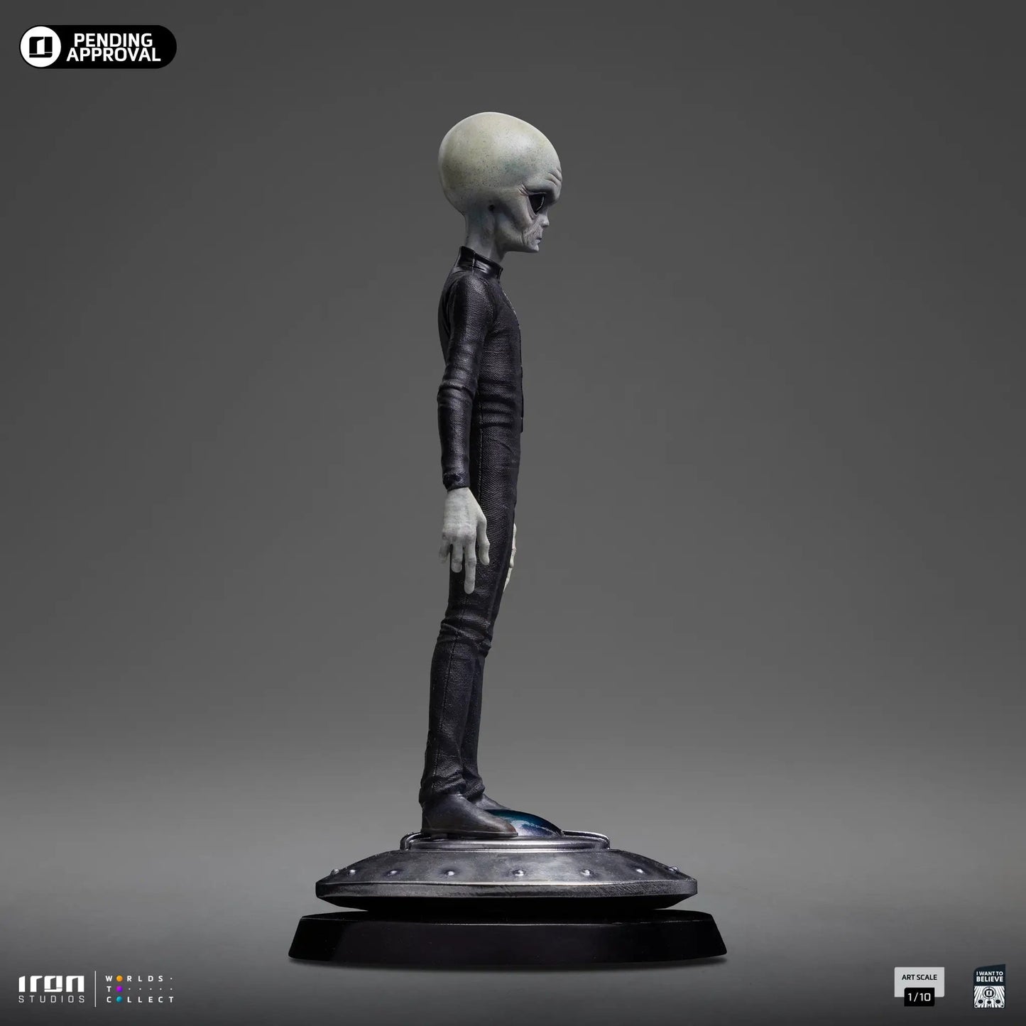 Statue Alien Grey - I Want To Believe - Art Scale 1/10 - Iron Studios