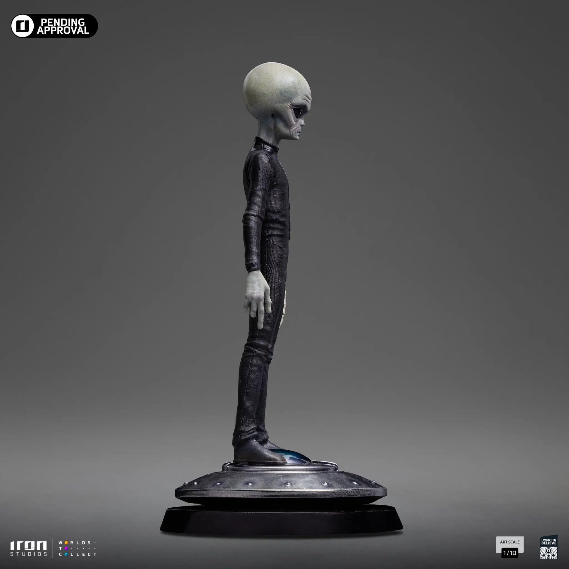 Statue Alien Grey - I Want To Believe - Art Scale 1/10 - Iron Studios