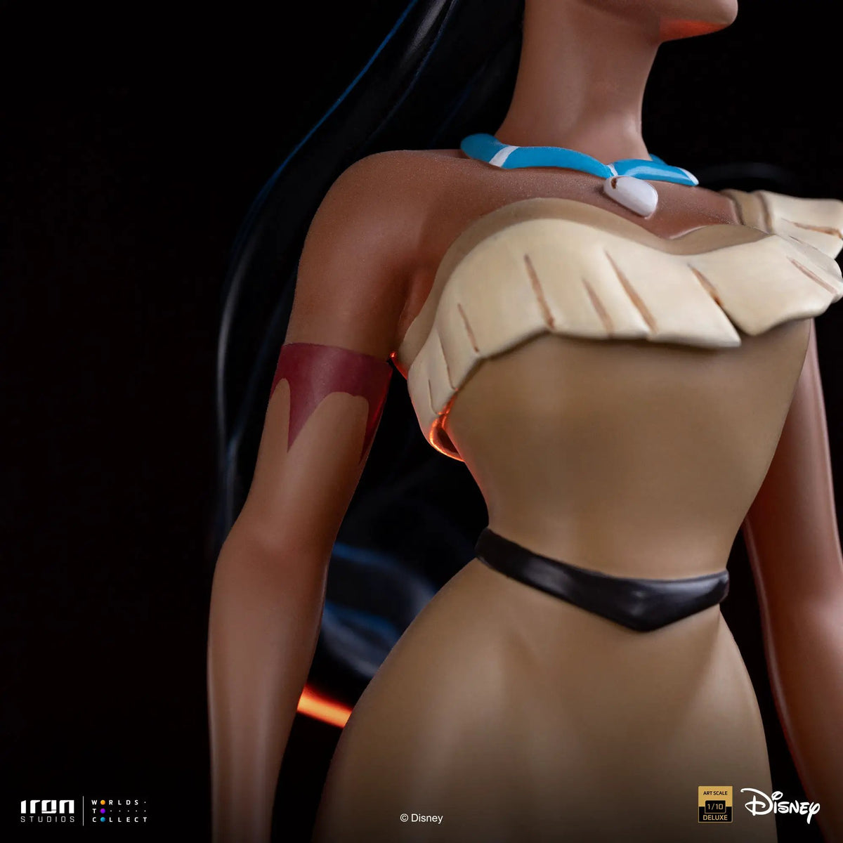 Statue Pocahontas Colors of the Wind ver. Disney Classics Iron Studios Art Scale 1/10