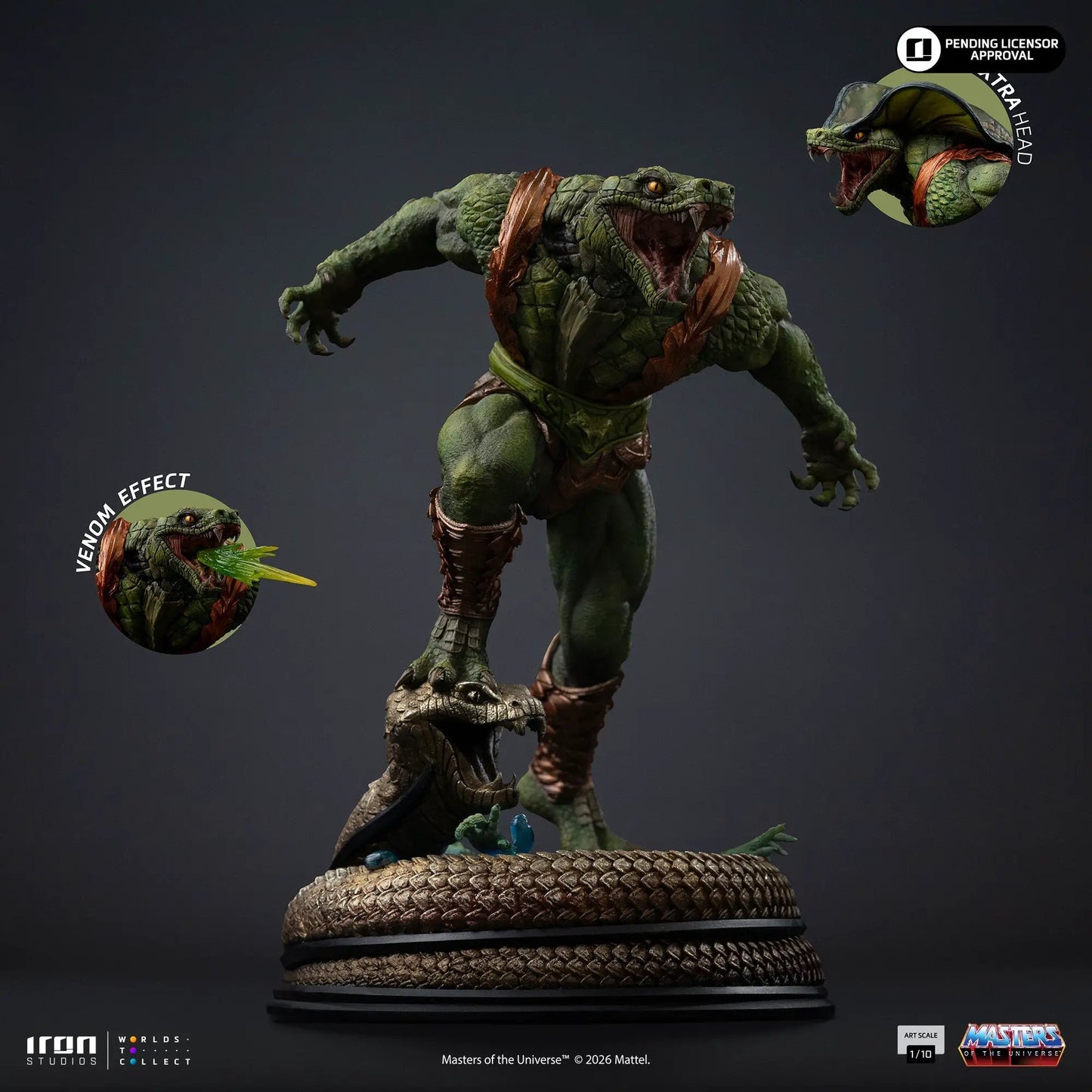 Pre-Order - Statue Kobra Khan - Masters of the Universe - Art Scale 1/10 - Iron Studios