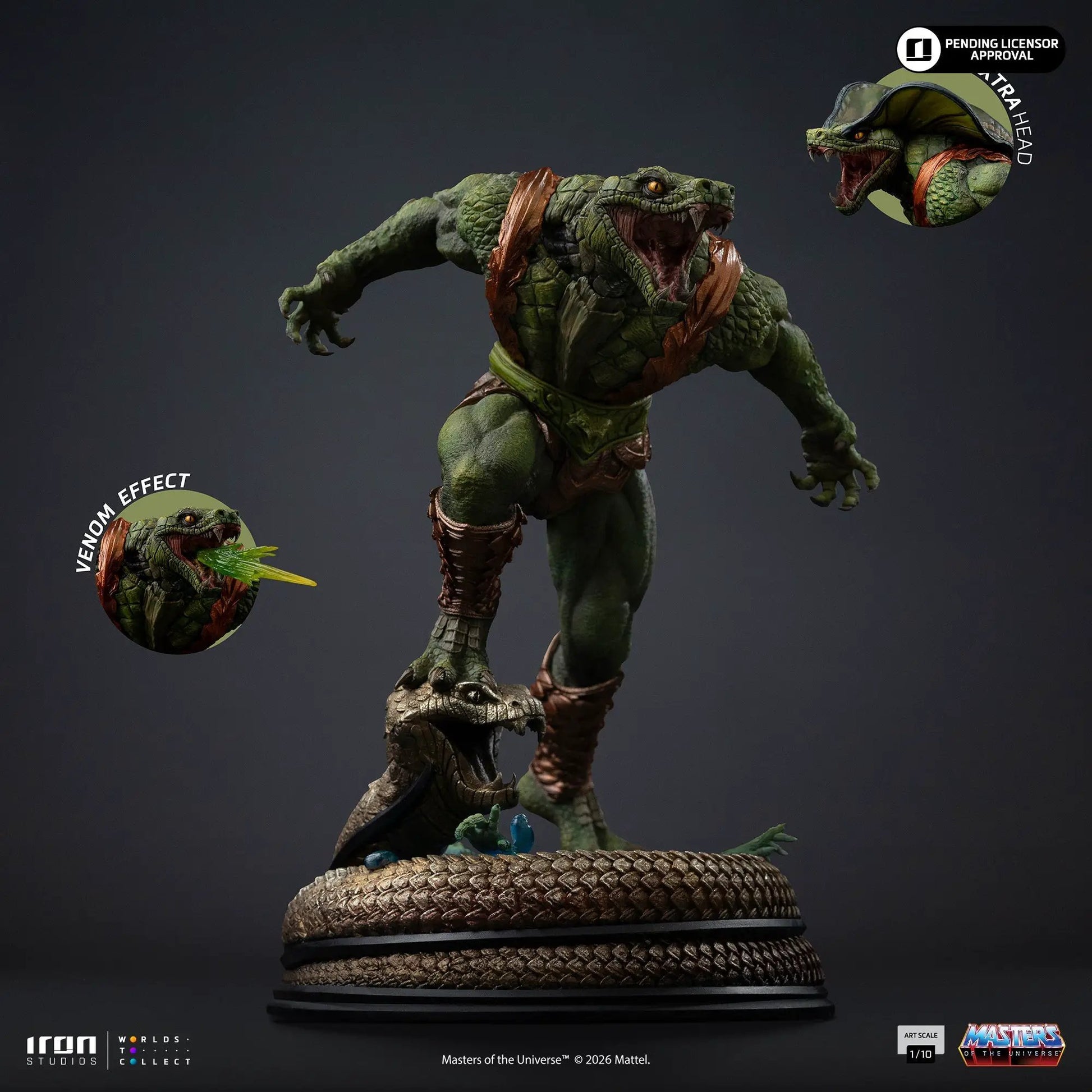 Pre-Order - Statue Kobra Khan - Masters of the Universe - Art Scale 1/10 - Iron Studios