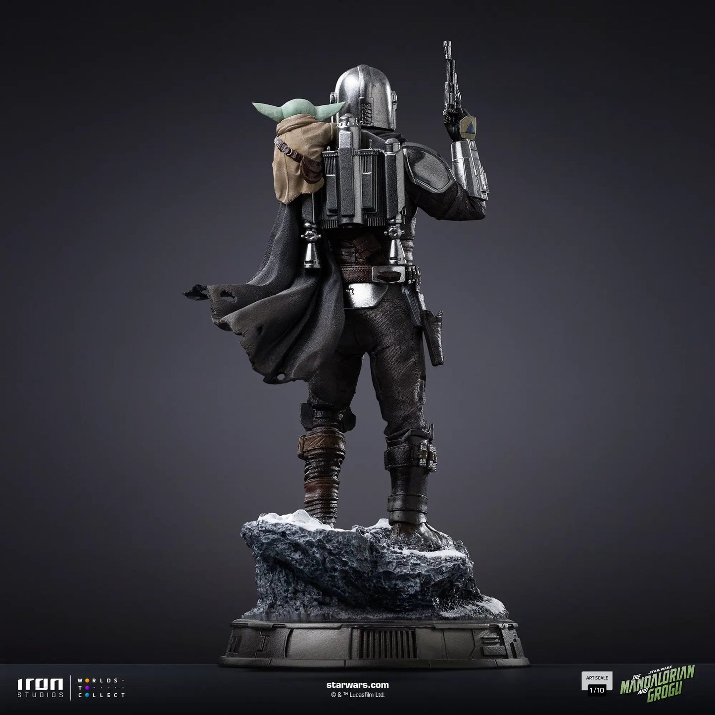 Pre-Order - Statue Mandalorian and Grogu - The Mandalorian and Grogu Movie - Art Scale 1/10 - Iron Studios