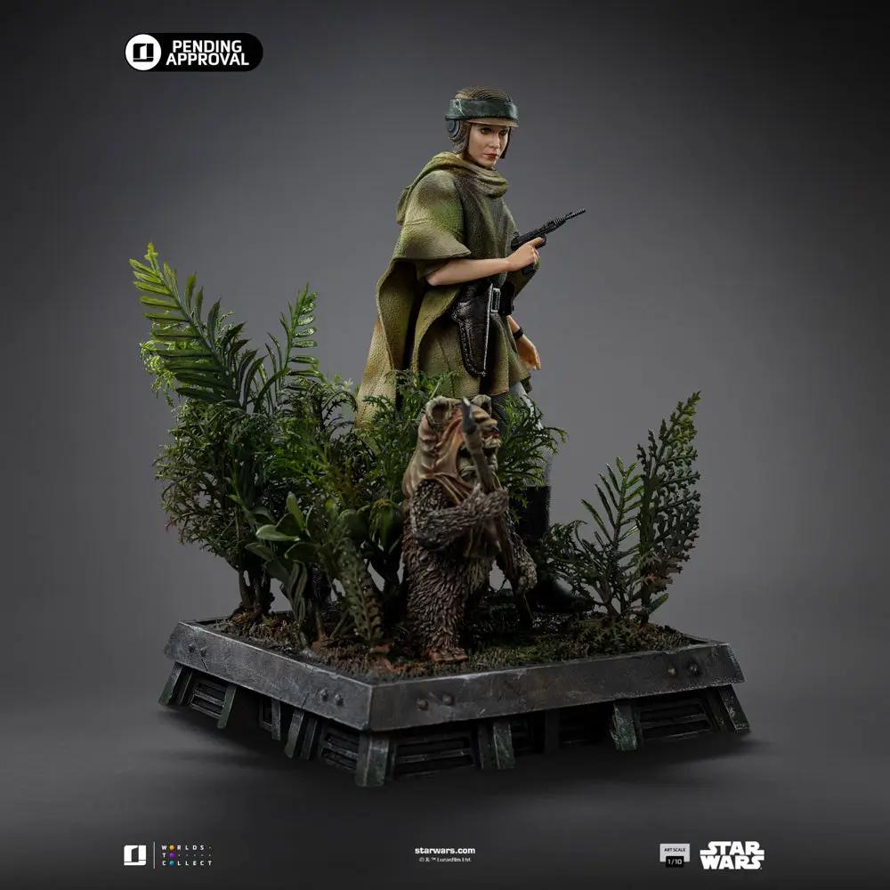 Pre-Order - Statue Leia and Wicket  -  Star Wars Episode VI - Art Scale 1/10 - Iron Studios