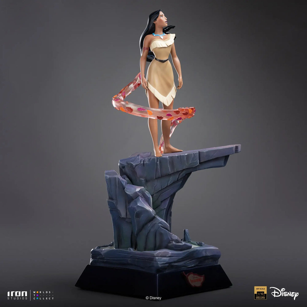 Statue Pocahontas Colors of the Wind ver. by Iron Studios, Disney Classics, Art Scale 1/10