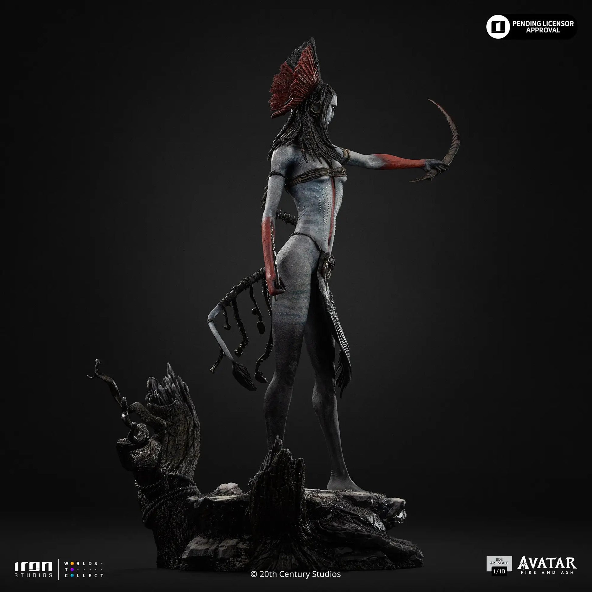 Pre-Order - Statue Varang - Avatar 3: Fire and Ash - Art Scale 1/10 - Iron Studios