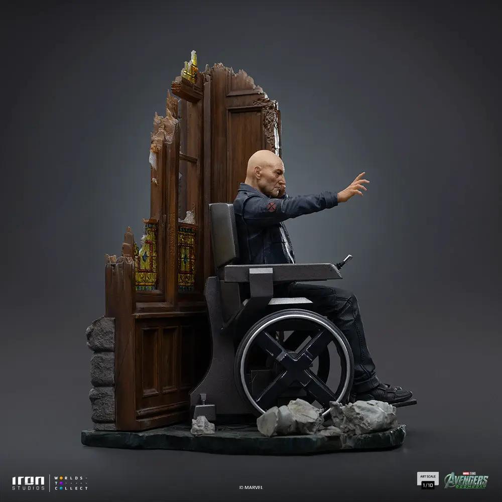 Statue of Professor X in a wheelchair, Avengers Doomsday, Iron Studios, 1/10 scale.
