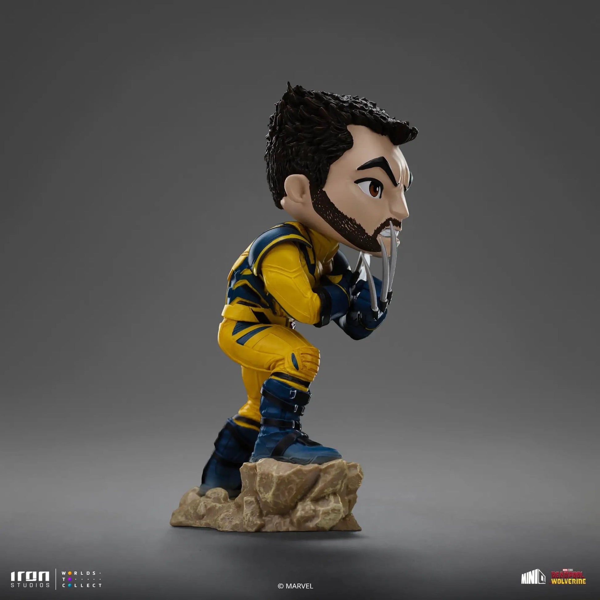 Statue Deadpool, Wolverine and Headpool (Unmasked) - Deadpool & Wolverine - Minico - Iron Studios