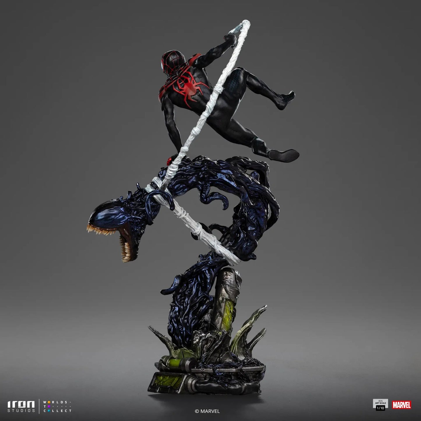 Statue Miles Morales - Spider-Man vs Villains Diorama - BDS Art Scale 1/10 - Iron Studios