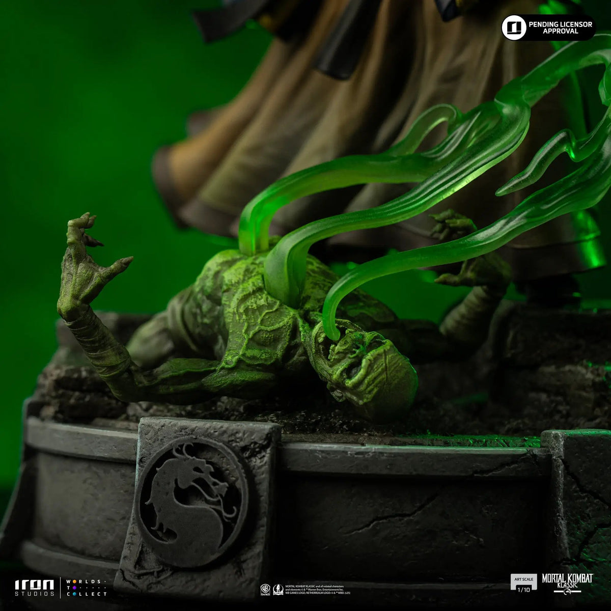 Shang Tsung Mortal Kombat statue by Iron Studios, Art Scale 1/10
