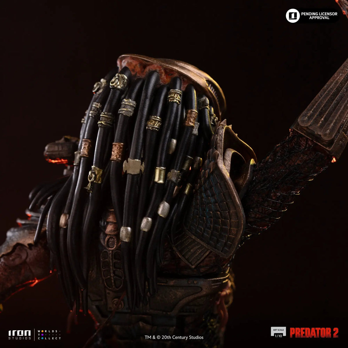 Statue Predator City Hunter from Predator 2, 1/10 scale by Iron Studios