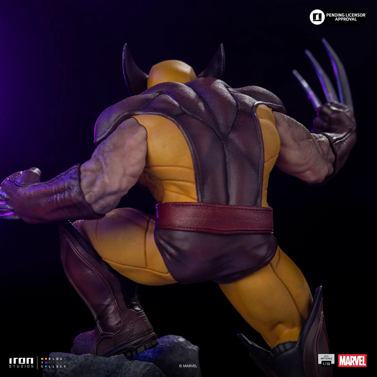 Statue Wolverine by Iron Studios from Infinity Gauntlet Diorama, BDS Art Scale 1/10, Marvel