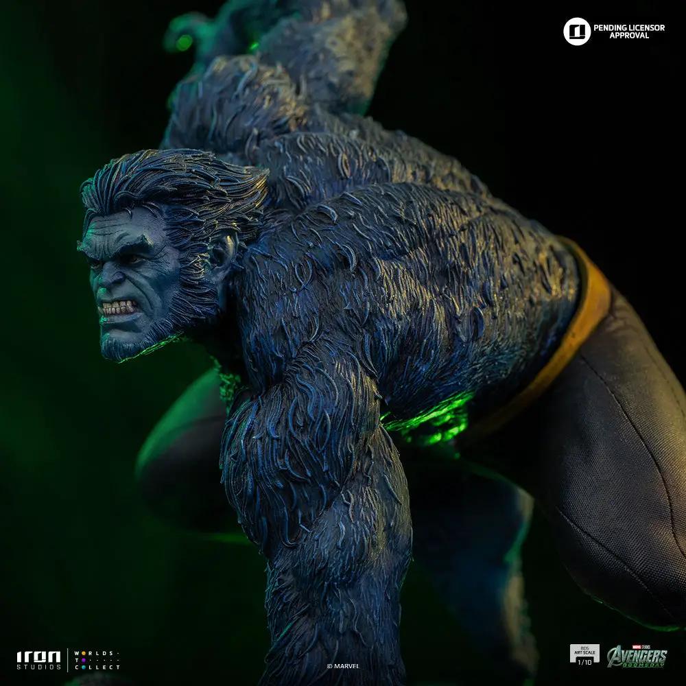 Statue Beast by Iron Studios, Avengers: Doomsday, BDS Art Scale 1/10, blue fur