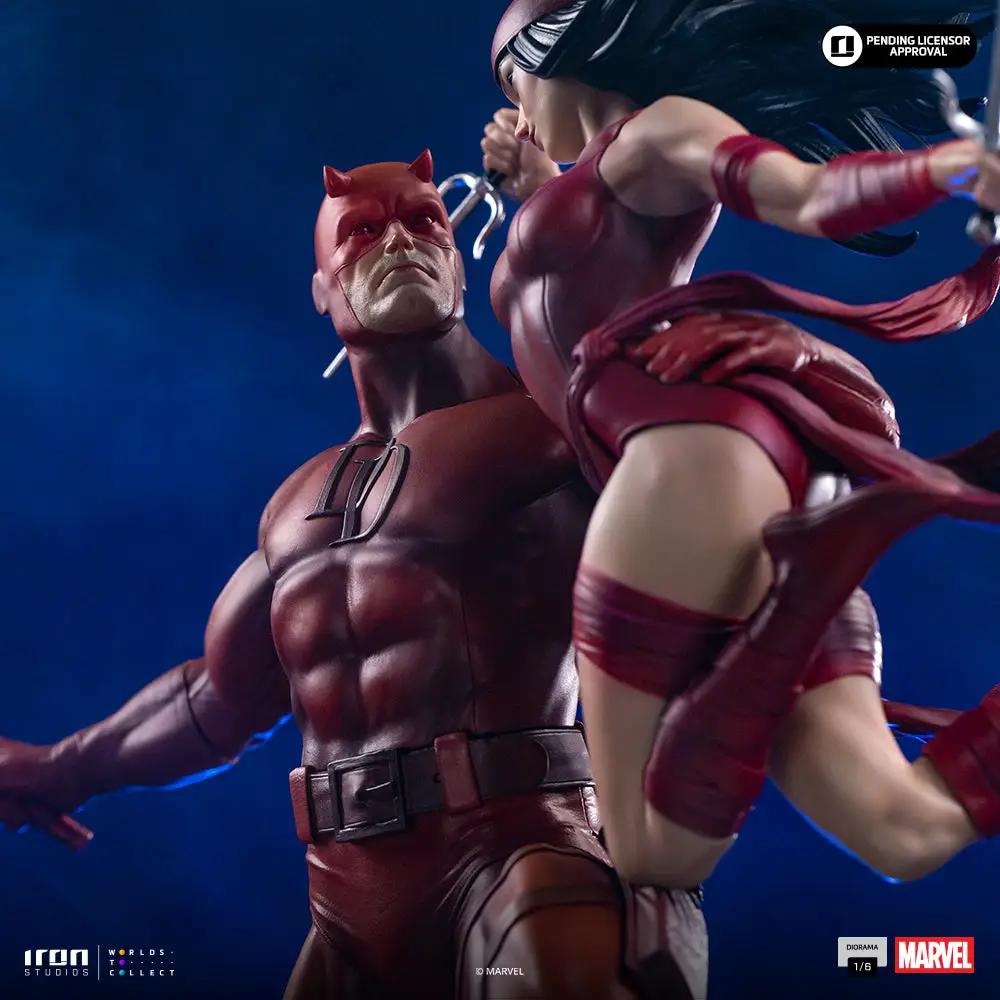 Pre-Order - Statue Daredevil and Elektra - Marvel Comics - Diorama 1/6 - Iron Studios
