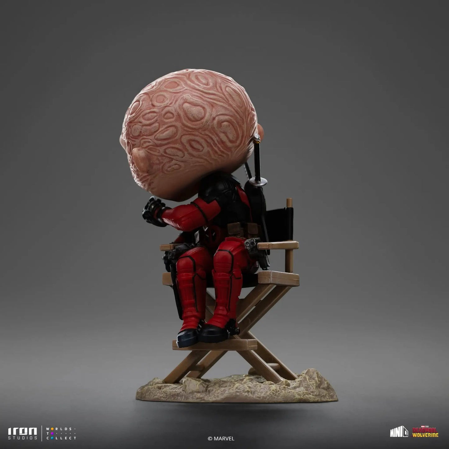 Statue Deadpool, Wolverine and Headpool (Unmasked) - Deadpool & Wolverine - Minico - Iron Studios