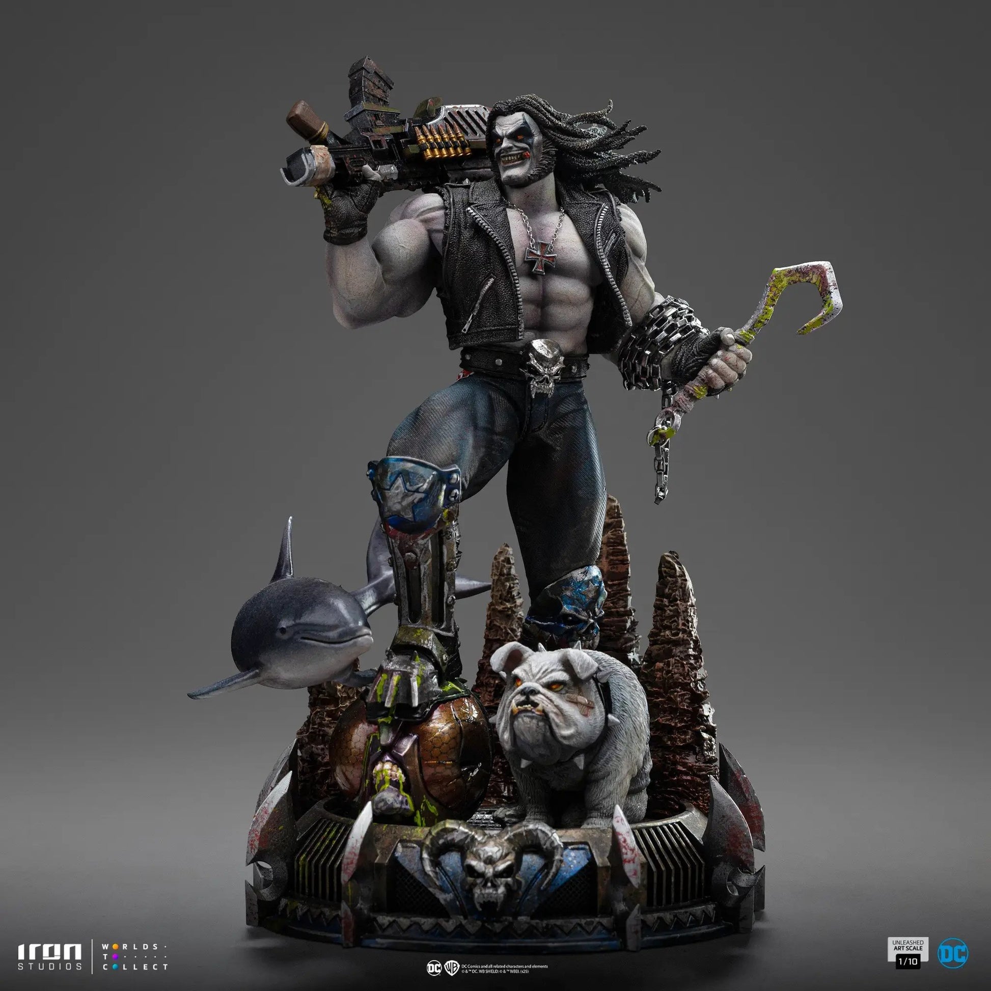 Pre-Order - Statue Lobo Unleashed - DC Comics - Art Scale 1/10 - Iron Studios