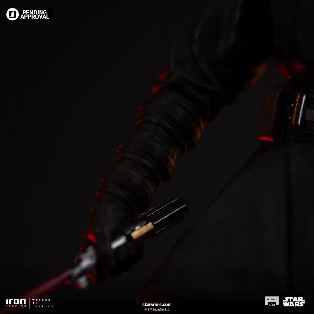 Statue Anakin Skywalker Jedi Knight, Star Wars Ahsoka Series, Iron Studios 1/10 scale, holding lightsaber