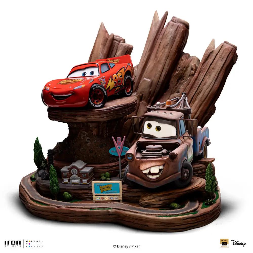 Pre-Order - Statue Lightning Mcqueen & Tow Mater - Cars - Deluxe Art Scale 1/10 - Iron Studios