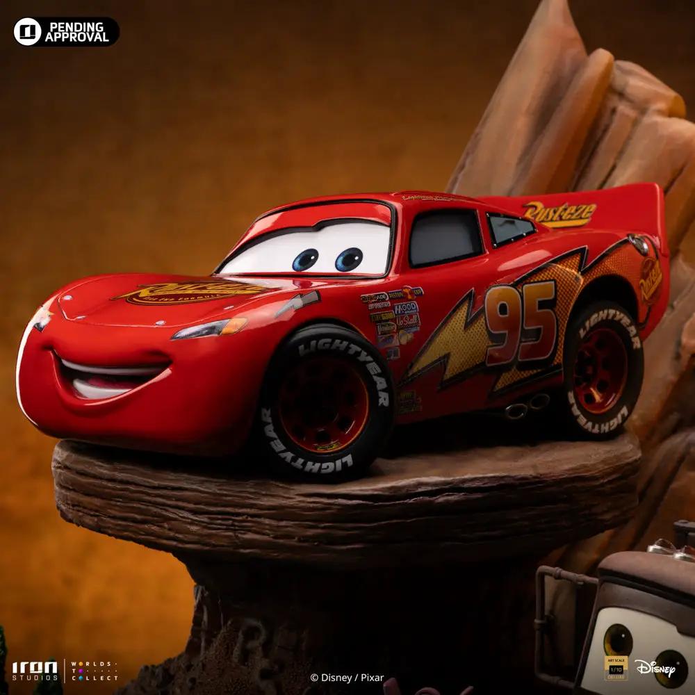 Pre-Order - Statue Lightning Mcqueen & Tow Mater - Cars - Deluxe Art Scale 1/10 - Iron Studios