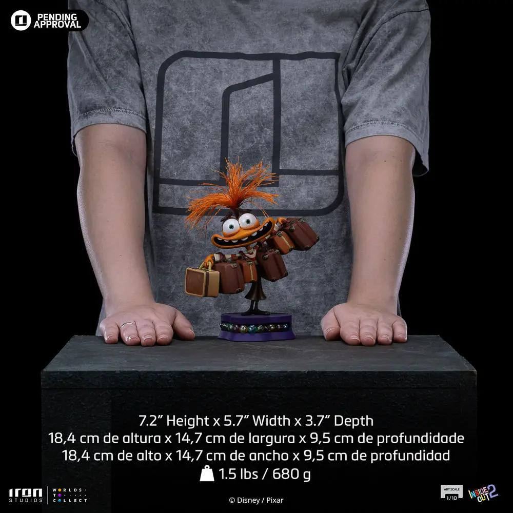 Pre-Order - Statue Anxiety - Inside Out 2 - Art Scale 1/10 - Iron Studios
